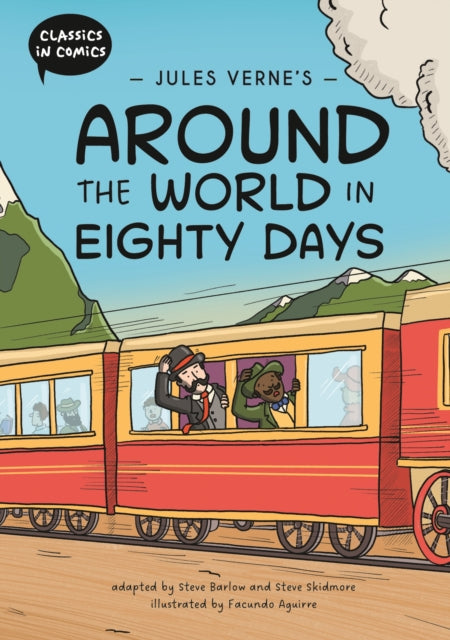 Classics in Comics: Jules Verne's Around the World in Eighty Days cover