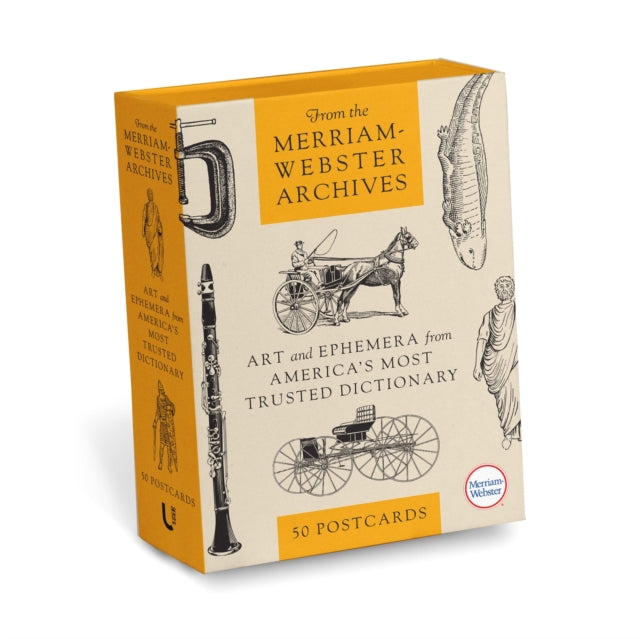 From the Merriam-Webster Archives: 50 Postcards cover
