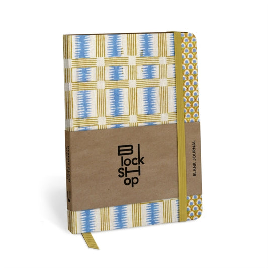 From the Block Shop Studio: Desert Plaid Journal cover