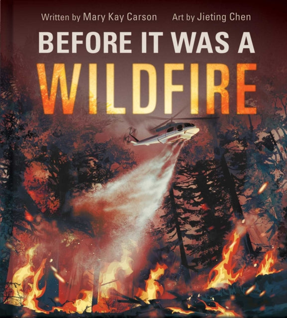 Before It Was a Wildfire (A Nonfiction Earth Science Picture Book with Double Gatefold for Kids) cover