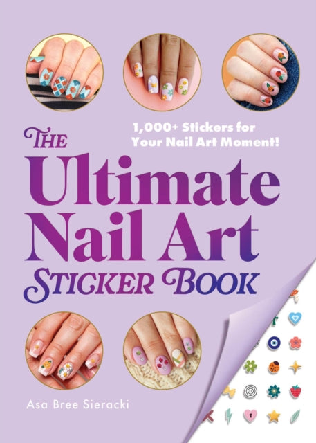 The Ultimate Nail Art Sticker Book cover