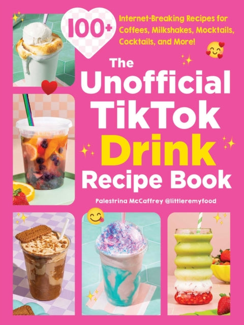 The Unofficial TikTok Drink Recipe Book cover