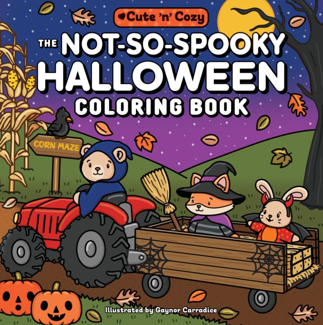 The Not-So-Spooky Halloween Coloring Book cover