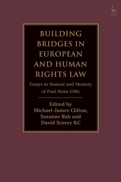 Building Bridges in European and Human Rights Law cover