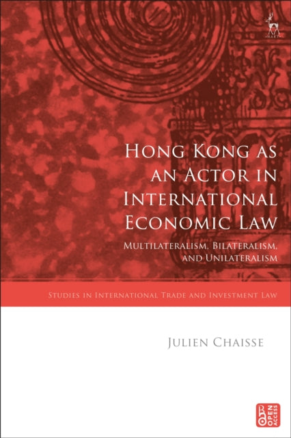 Hong Kong as an Actor in International Economic Law cover
