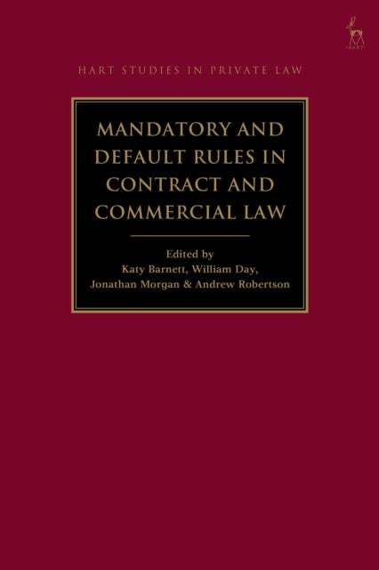 Mandatory and Default Rules in Contract and Commercial Law cover