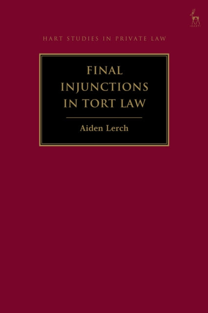 Final Injunctions in Tort Law cover