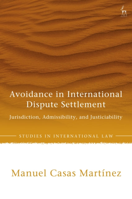 Avoidance in International Dispute Settlement cover