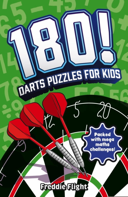 180! Darts Puzzles for Kids cover