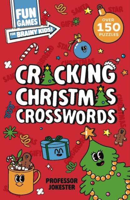 Fun Games for Brainy Kids: Cracking Christmas Crosswords cover