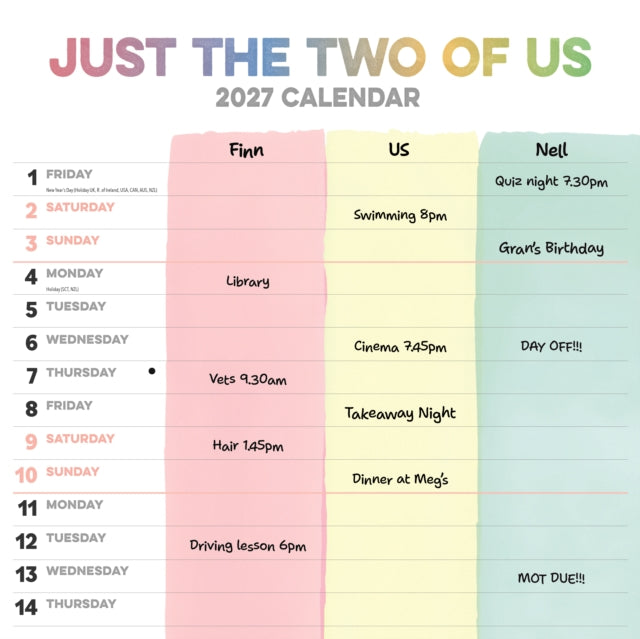 Just the Two of Us P W cover
