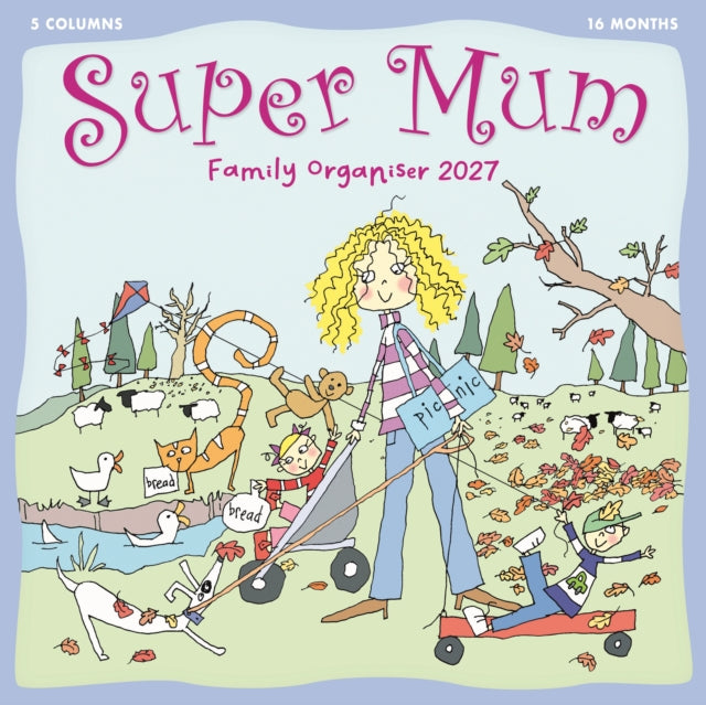 Super Mum, Kim Nash Planner Wall cover