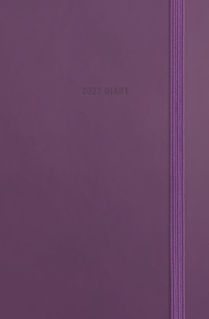 Fashion Diary Purple Soft Touch Pocket Diary cover