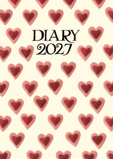 Emma Bridgewater, Double Hearts A6 Diary cover