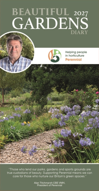 Beautiful Gardens, Alan Titchmarsh Slim Diary cover