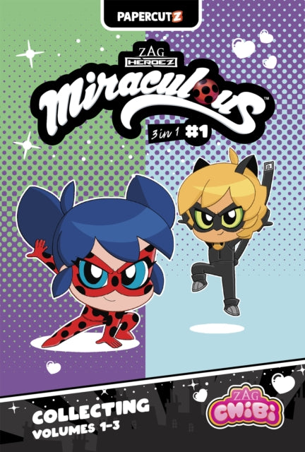 Miraculous Chibi 3 in 1 Vol. 1 cover