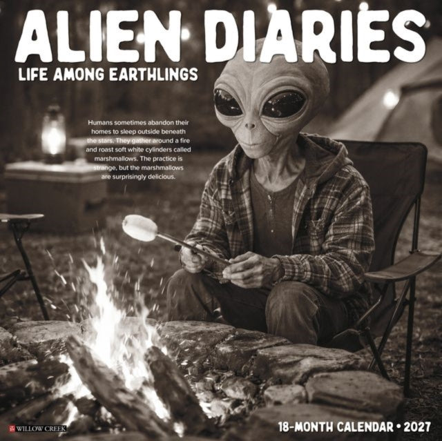 Alien Diaries 2027 Wall cover