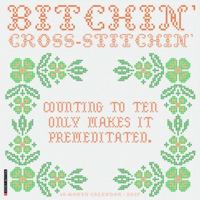 Bitchin' Cross-Stitchin' 2027 Wall cover