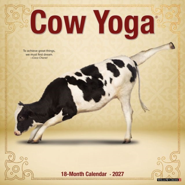 Cow Yoga 2027 Wall cover