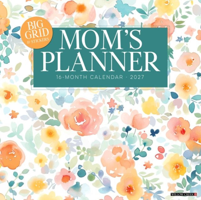 Mom's Planner Calendar 2027 Wall cover