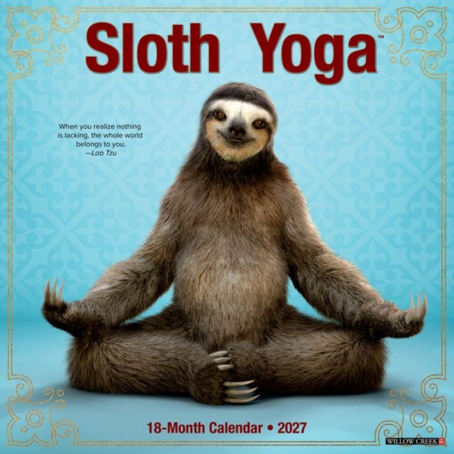 Sloth Yoga 2027 Wall cover