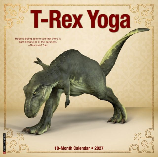 T-Rex Yoga 2027 Wall cover