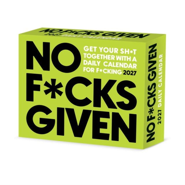 No F*cks Given 2027 Box cover