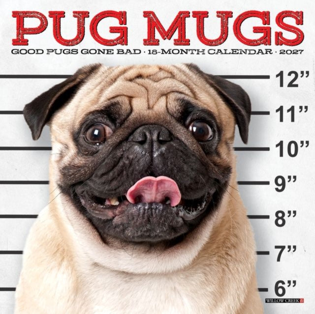 Pug Mugs 2027 Mini cover