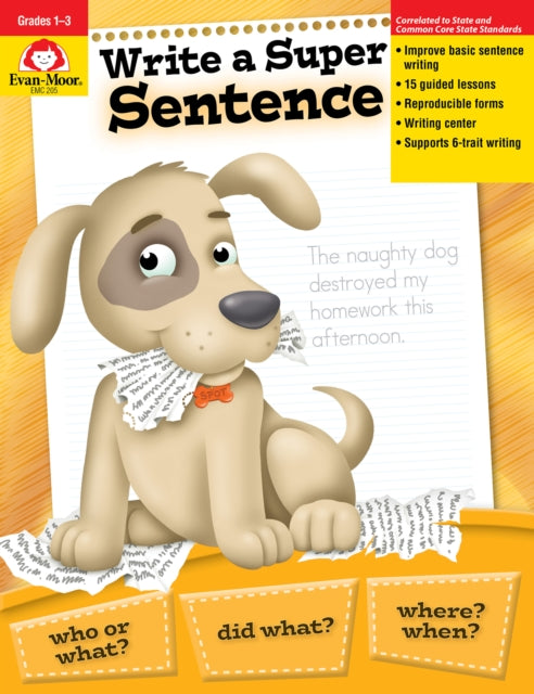 Write A Super Sentence cover