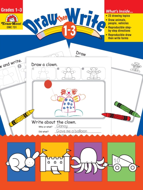 Draw...Then Write Grades 1-3 cover