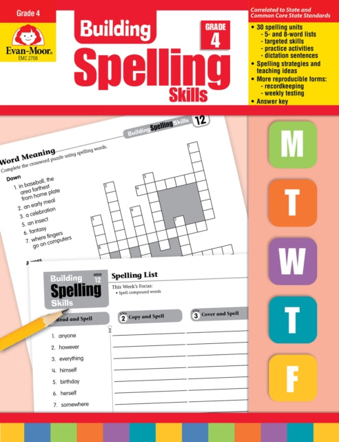 Building Spelling Skills Grade 4 Te cover