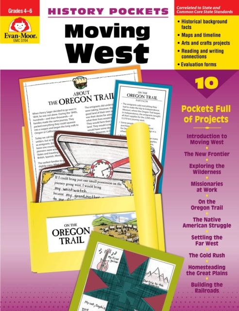 Moving West Gr 4-6+ cover