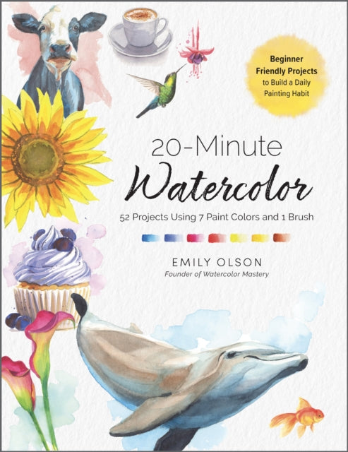 20-Minute Watercolor cover