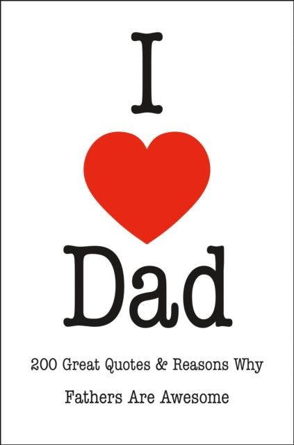 I Love Dad cover