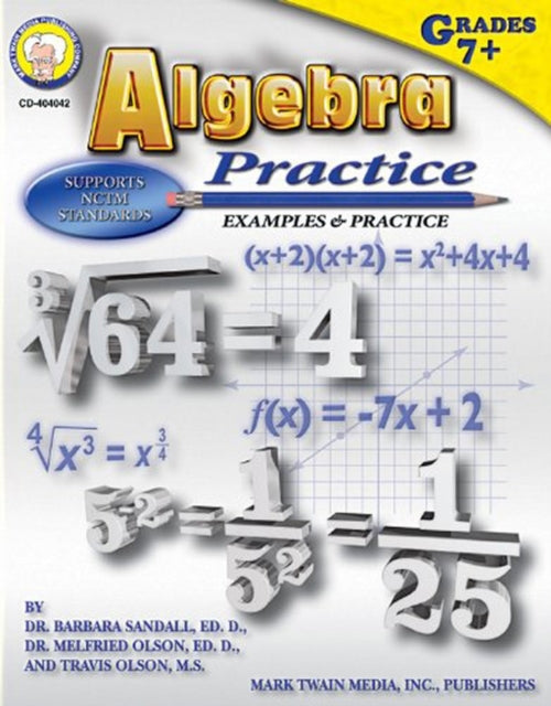 Algebra Practice Book cover