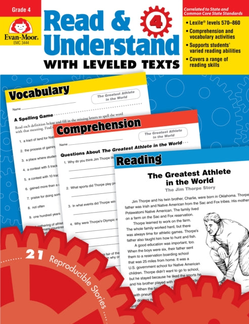 R&U With Leveled Texts, Grade 4 cover