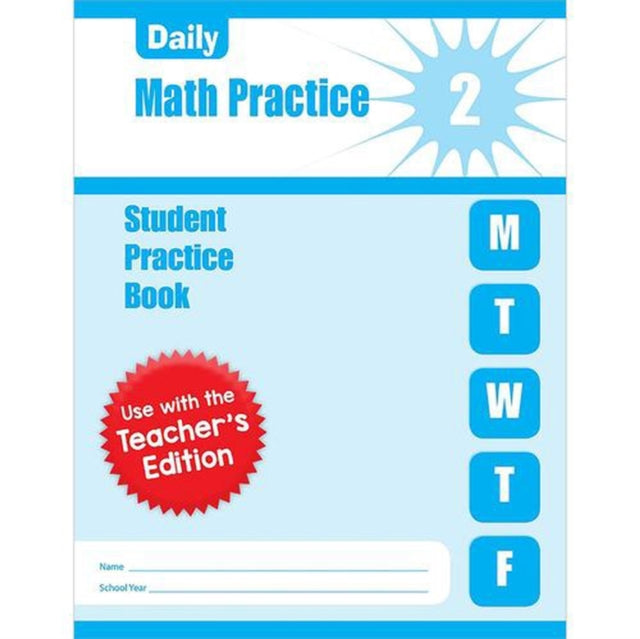 Daily Math Practice, Grade 2 Sb cover