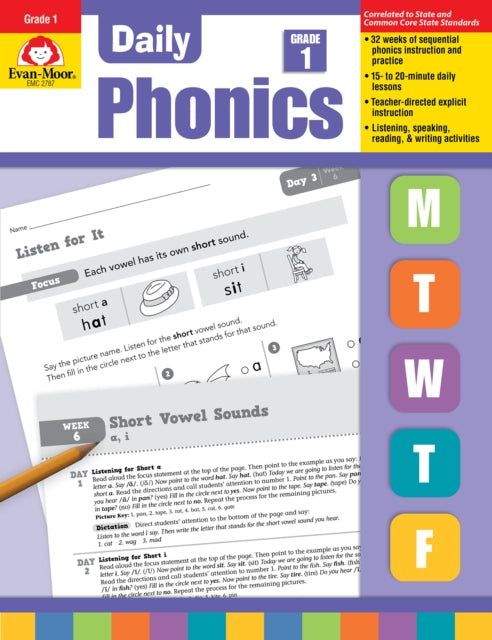 Daily Phonics Grade 1 Te cover