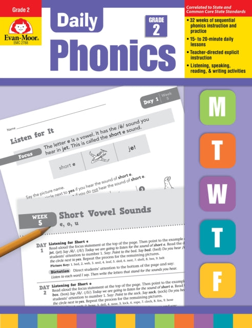Daily Phonics Grade 2 Te cover
