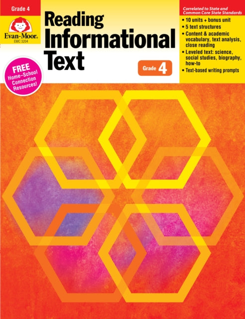 Reading Informational Text, Grade 4 cover