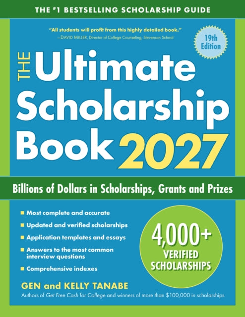 The Ultimate Scholarship Book 2027 cover