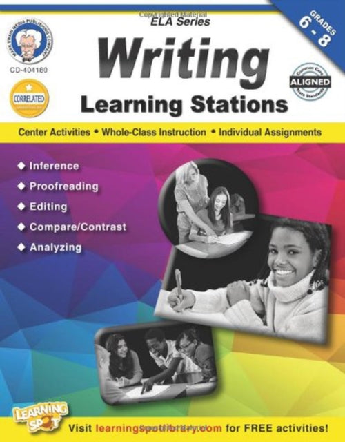 Writing Learning Stations cover