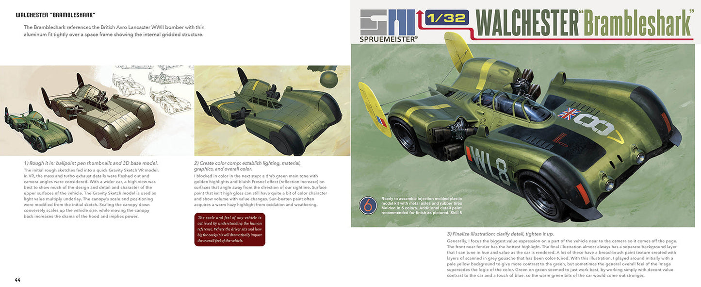 FryeWerk 2.0: Concept Vehicle Illustrations