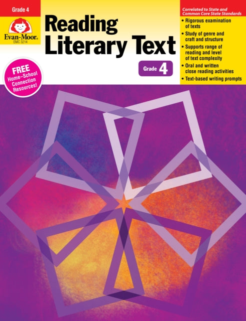 Reading Literary Text, Grade 4 cover