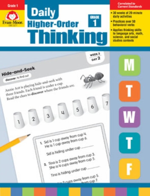 Daily Higher-Order Thinking, Grade 1 Te cover