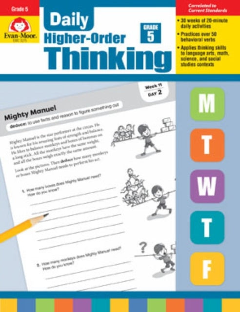 Daily Higher-Order Thinking, Grade 5 Te cover