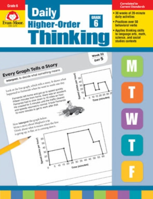 Daily Higher-Order Thinking, Grade 6 Te cover