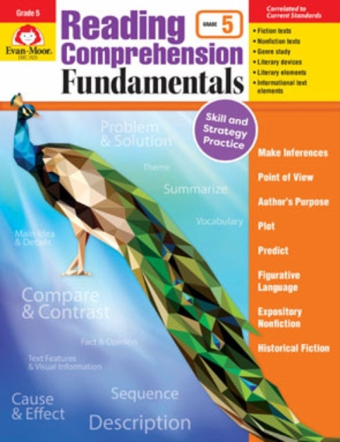 Reading Comprehension Fundamentals, Grade 5 cover