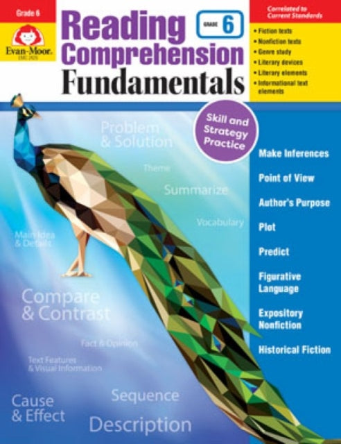Reading Comprehension Fundamentals, Grade 6 cover