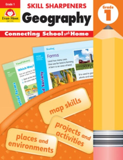 Skill Sharpeners: Geography, Grade 1 cover